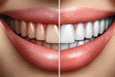 Teeth Whitening vs Veneers